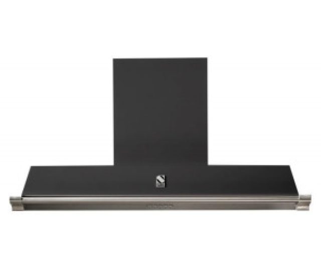 STEEL afzuigkap zwart Oxford XK90