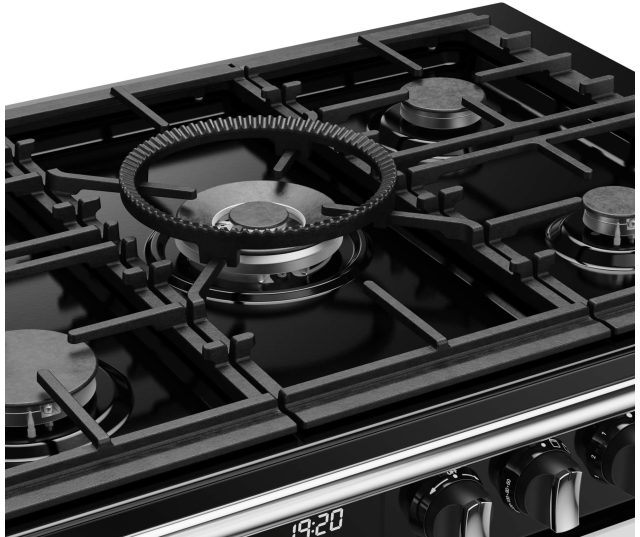 Stoves Richmond 100 DF DX gas fornuis - wit - 100 cm. breed