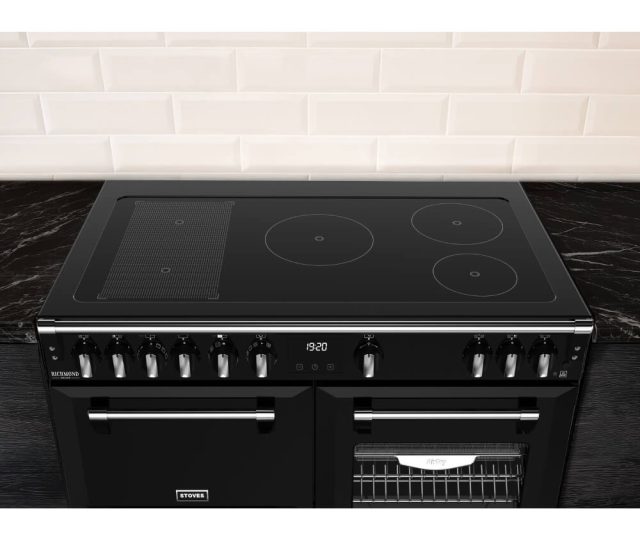 Stoves Richmond 100 Ei DX RTY inductie fornuis - antraciet - 100 cm. breed