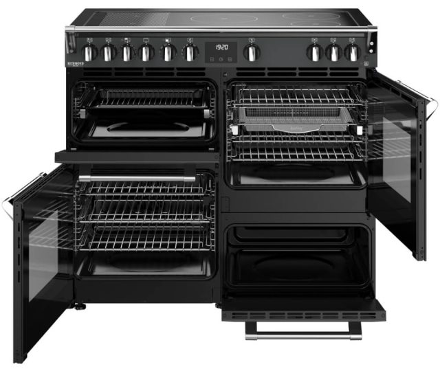 Stoves Richmond 100 Ei DX RTY inductie fornuis - antraciet - 100 cm. breed