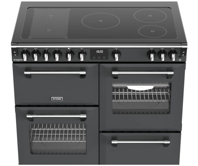 Stoves Richmond 100 Ei DX RTY inductie fornuis - antraciet - 100 cm. breed