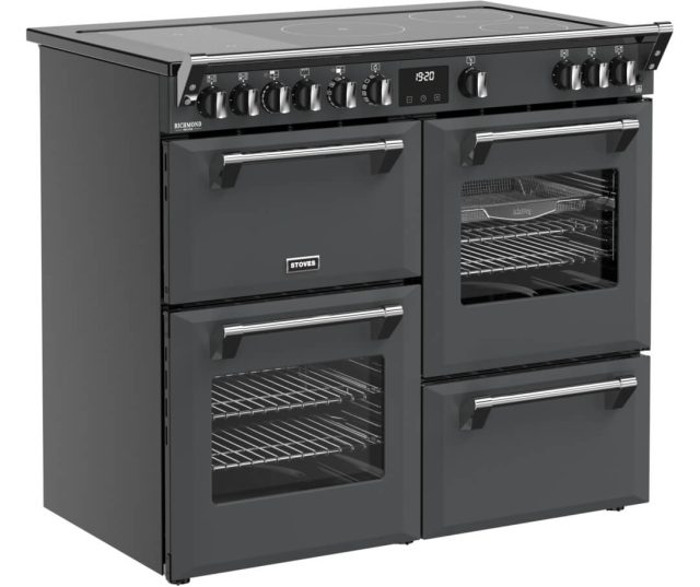 Stoves Richmond 100 Ei DX RTY inductie fornuis - antraciet - 100 cm. breed
