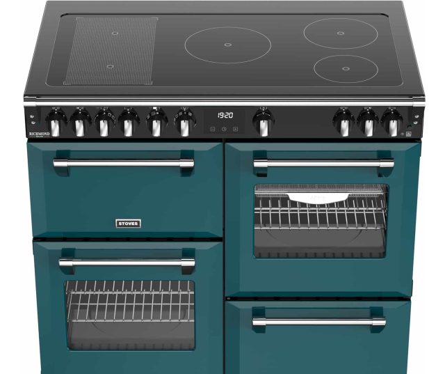 Stoves Richmond 100 Ei DX RTY inductie fornuis - deep marine - 100 cm. breed