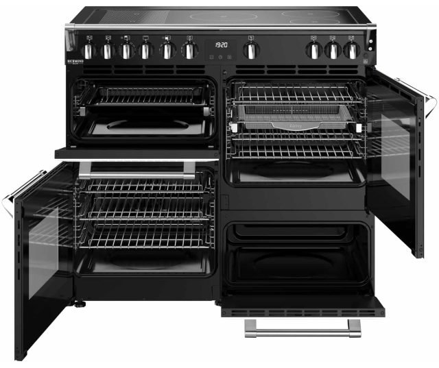 Stoves Richmond 100 Ei DX RTY inductie fornuis - icy white - 100 cm. breed