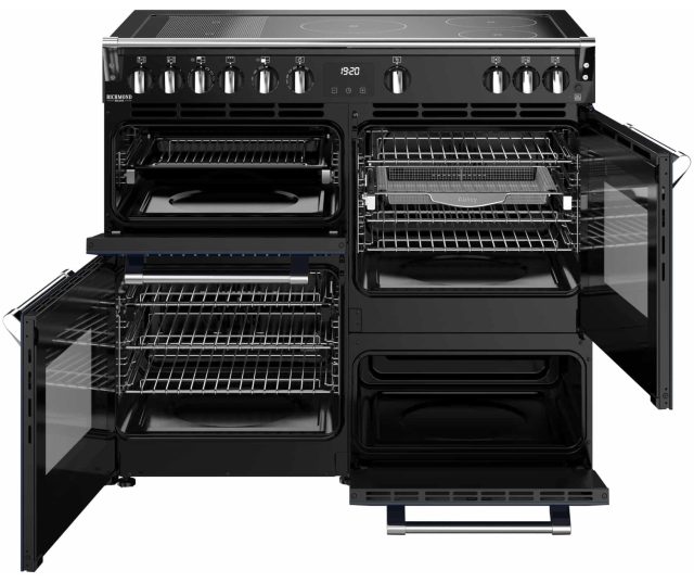 Stoves Richmond 100 Ei DX RTY inductie fornuis - midnight blue - 100 cm. breed