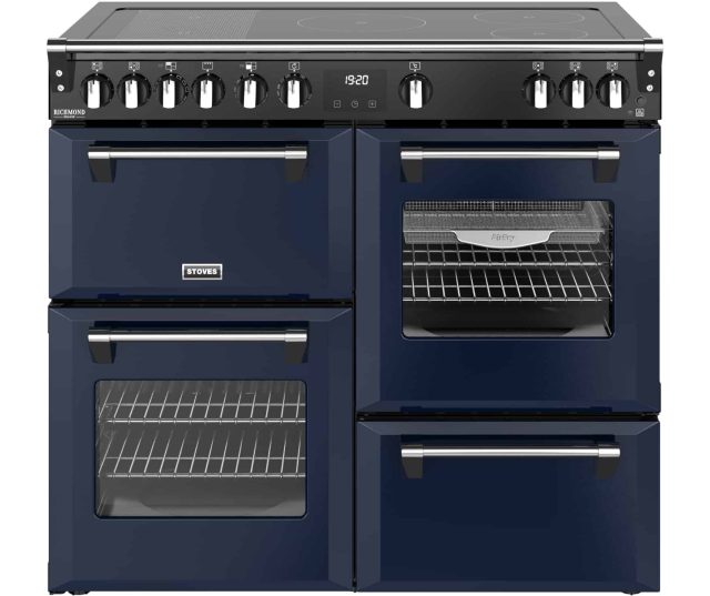 STOVES fornuis inductie RICHMOND 100 EI DX RTY MIDNIGHT BLUE