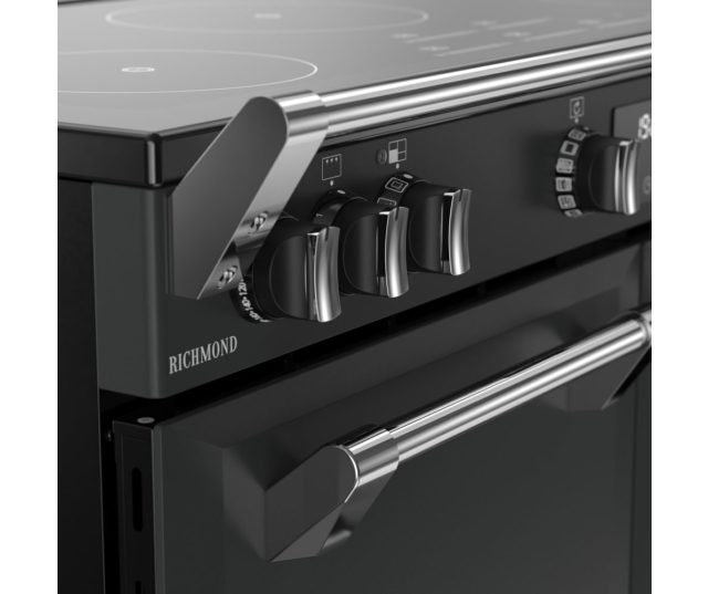 Maxi Clock LED-aanraakbediening voor automatische kookfuncties - Richmond 100 EI