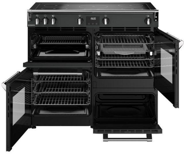 STOVES Richmond 100 EI met multifunctionele oven, heteluchtoven en slowcook oven