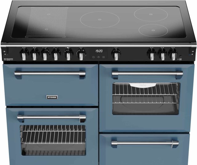 Stoves Richmond 110 Ei DX RTY inductie fornuis - twilight blue - 110 cm breed