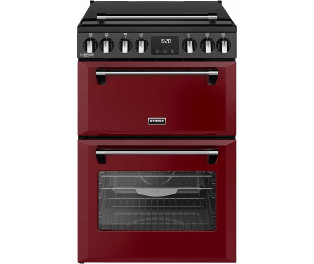 Stoves Richmond 60 DF DX gas fornuis - garnet red