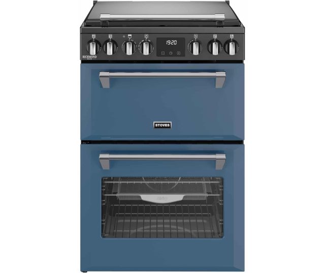 Stoves Richmond 60 DF DX gas fornuis - twilight blue