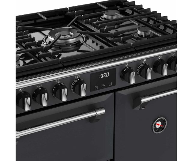 Stoves Richmond 90 DF DX antracite fornuis