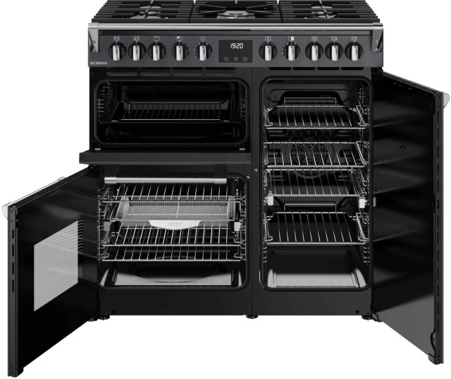Stoves Richmond 90 DF DX antracite fornuis