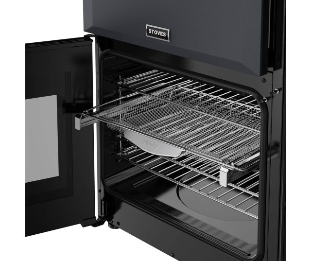 Stoves Richmond 90 DF DX antracite fornuis