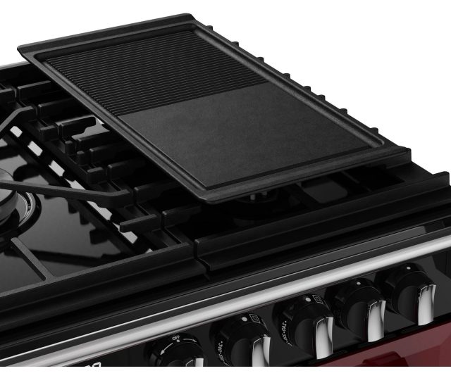 Stoves Richmond 90 DF DX Garnet Red fornuis
