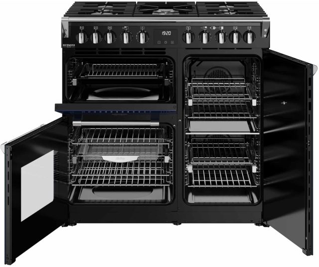 Stoves Richmond 90 DF DX Midnight Blue fornuis