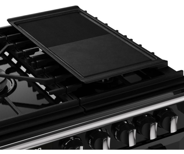 Stoves Richmond 90 DF DX - luxe fornuis met AirFry-lade en grillpan met handvat