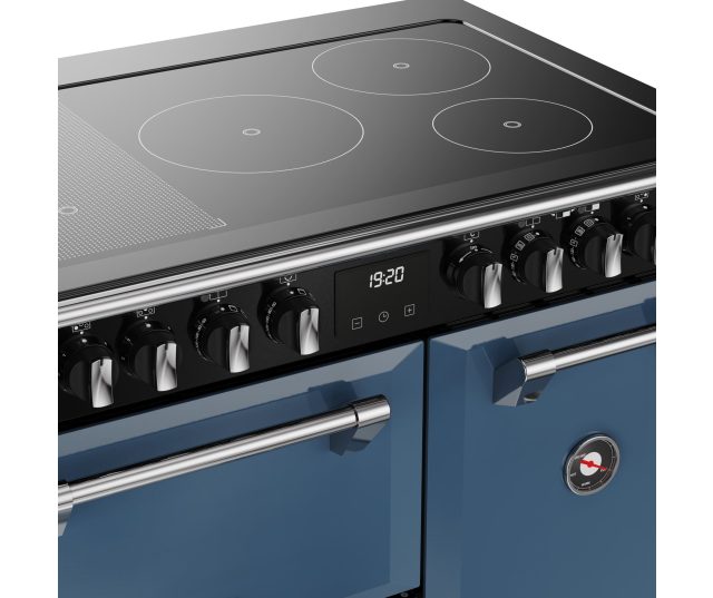 Stoves Richmond 90 Ei DX RTY inductie fornuis - twilight blue - Deluxe