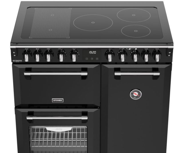 5-zone touch control inductiekookplaat met overbrugbare zones – Stoves Richmond 90 EI