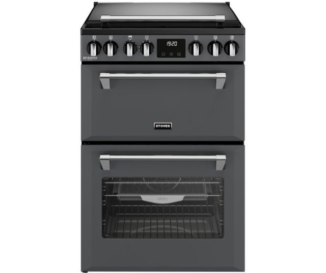 Stoves Richmond DX 60 DF ANT gasfornuis antraciet 60 cm breed