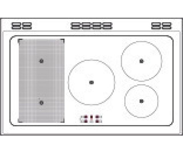 Stoves Richmond DX D1100Ei RTY BK inductie fornuis - 110 cm - zwart
