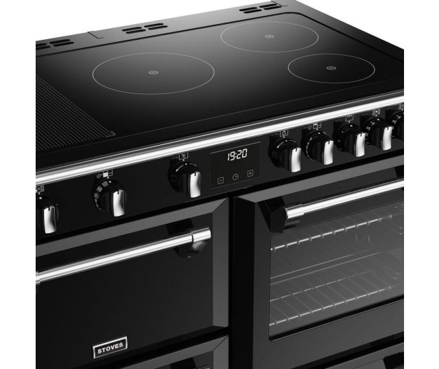 Stoves Richmond DX D1100Ei RTY BK inductie fornuis - 110 cm - zwart