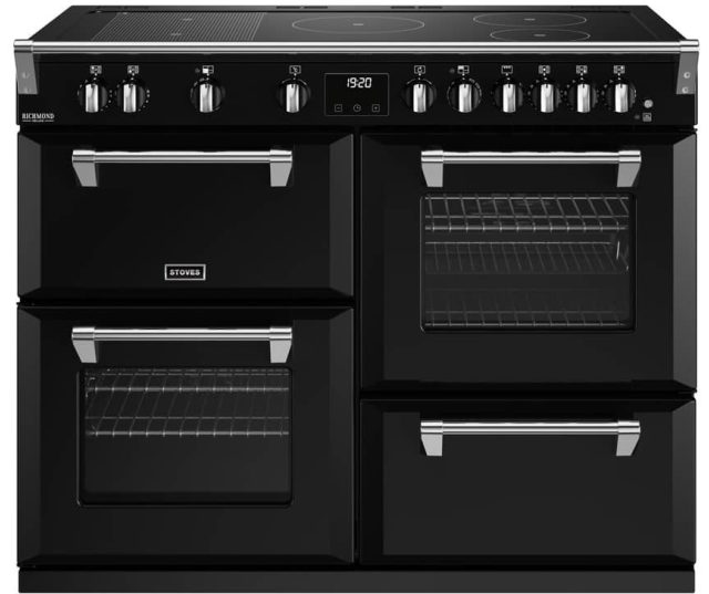 Stoves Richmond DX D1100Ei RTY BK inductie fornuis - 110 cm - zwart