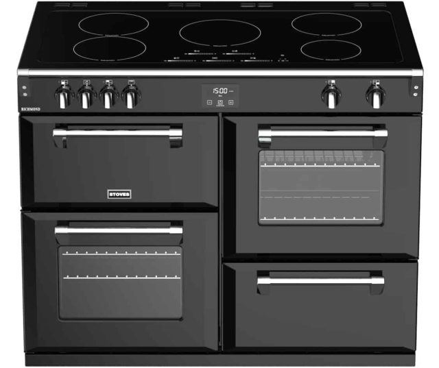 Stoves Richmond S1100 EI MK22 ZWART inductie fornuis