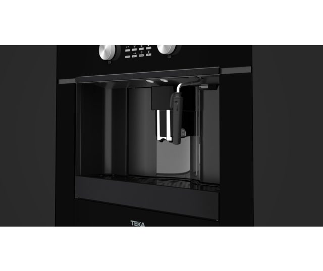 Teka CLC 855 GM BK inbouw koffiemachine - zwart glas