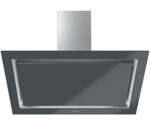 Teka DLV98660 ST TOS schuin anti-hoofdstoot afzuigkap - grijs glas