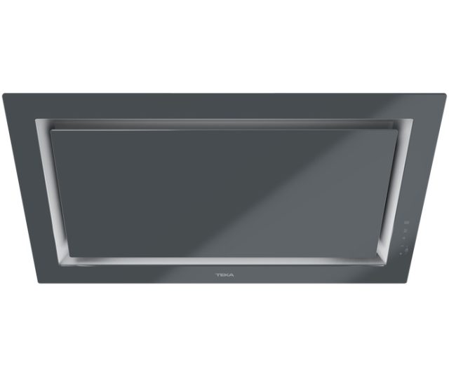 Teka DLV98660 ST TOS schuin anti-hoofdstoot afzuigkap - grijs glas