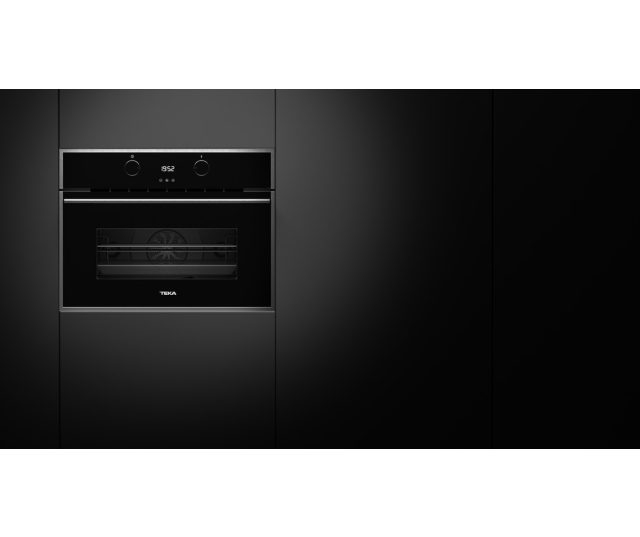 Teka HLC 844 C inbouw oven met magnetron - nis 45 cm - zwart