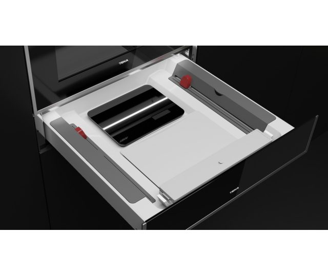 TEKA vacumeerlade inbouw zwart glas VS 152 GS