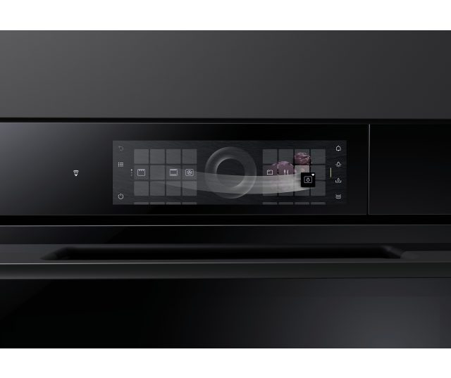 V-Zug Combair V6000 60 inbouw oven - nis 60 cm. - zwart spiegelglas