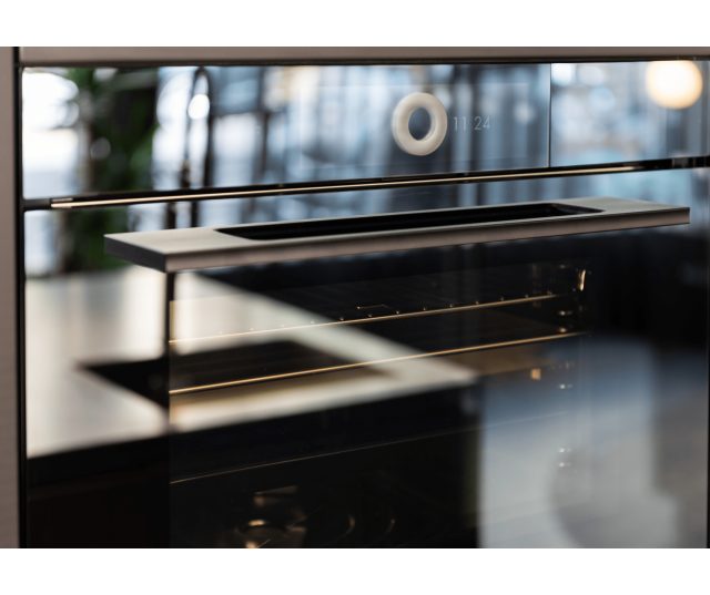 V-Zug CombiSteamer V6000 45F AutoDoor Zwart Glas inbouw combi-stoomoven
