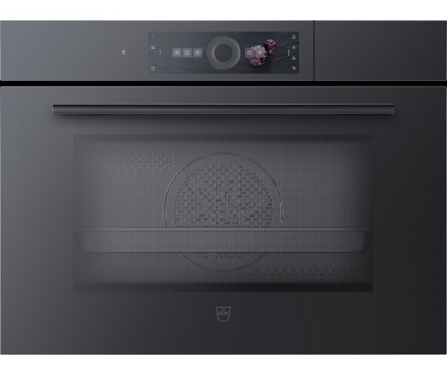 V-ZUG combi-stoomoven inbouw COMBISTEAMER V6000 45M PowerSteam zwart