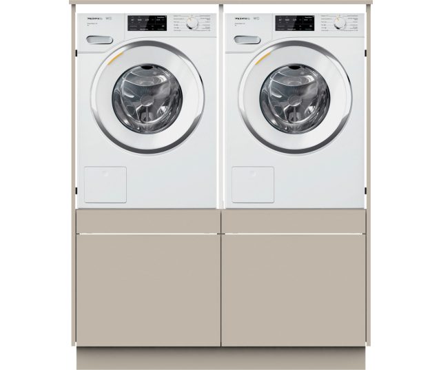 WASMACHINEKAST kast TWO PAIR beige grijs