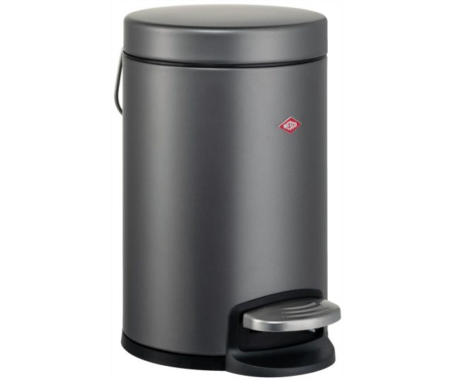 Wesco Cosmetische Emmer 113, Grafiet Mat 8036142 afvalbak - 