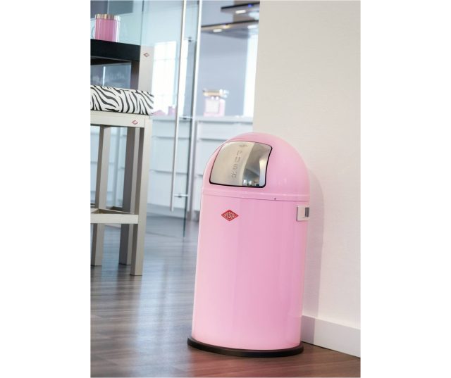 Wesco Pushboy Junior, Roze 8012390 afvalbak -