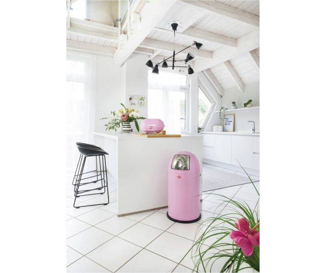 Wesco Pushboy, Roze 8012561 afvalbak -