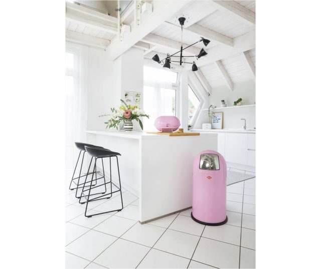 Wesco Pushboy, Roze 8012561 afvalbak -