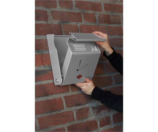 Wesco Wandasbak, Zilver 8011700 afvalbak -