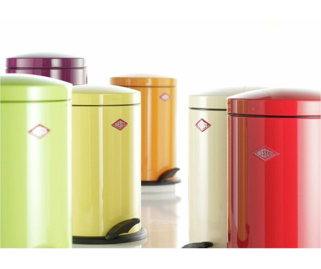 Wesco Pedaalemmer 116, Amandel 8012152 afvalbak -