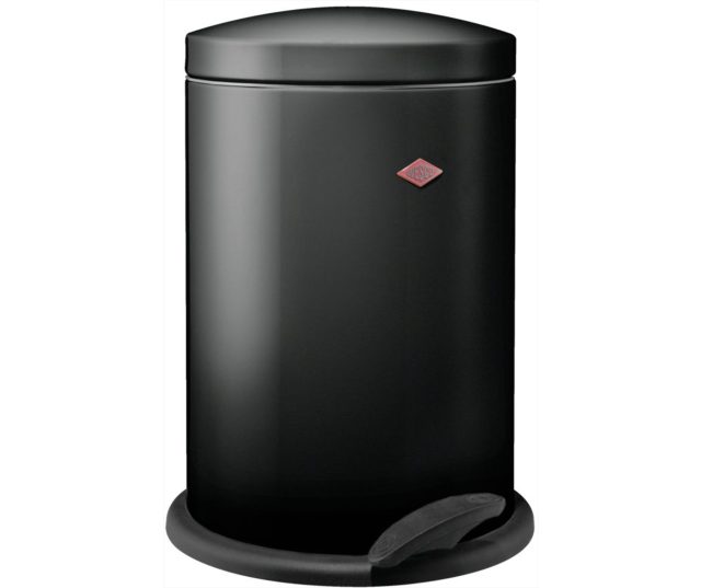 Wesco Pedaalemmer 116, Zwart 8036161 afvalbak -