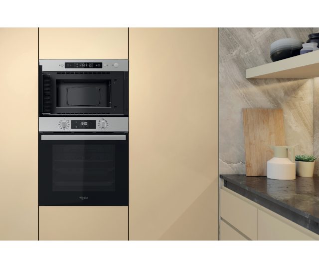 Whirlpool MBNA910X inbouw magnetron - roestvrijstaal