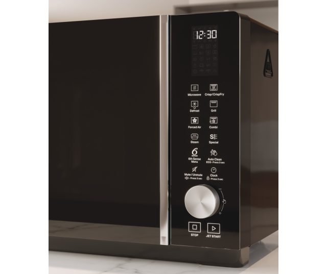 Whirlpool MWF 259 B zwarte combi-magnetron