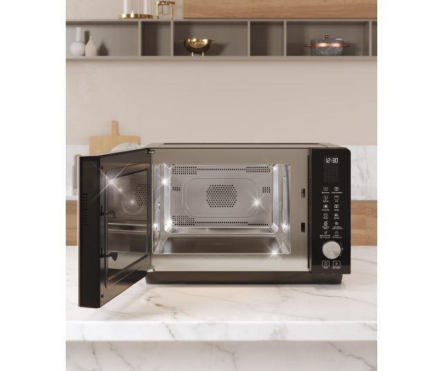 Whirlpool MWF 259 B zwarte combi-magnetron