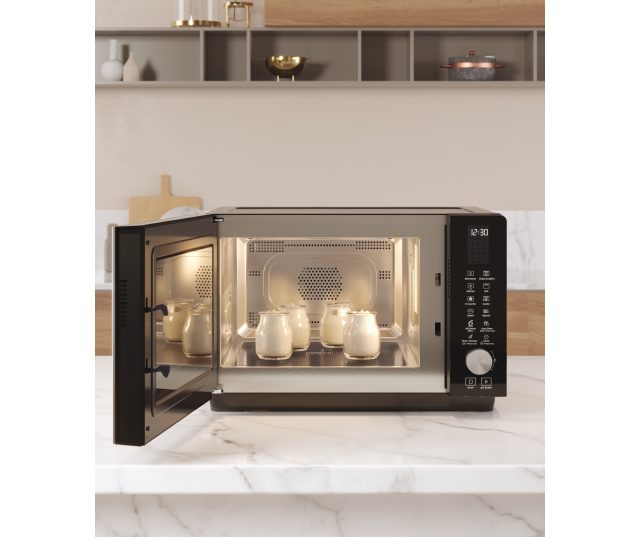 Whirlpool MWF 259 B zwarte combi-magnetron