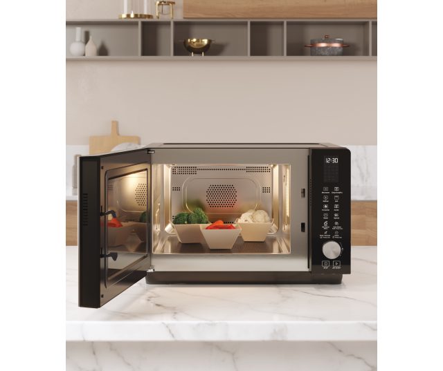Whirlpool MWF 259 B zwarte combi-magnetron
