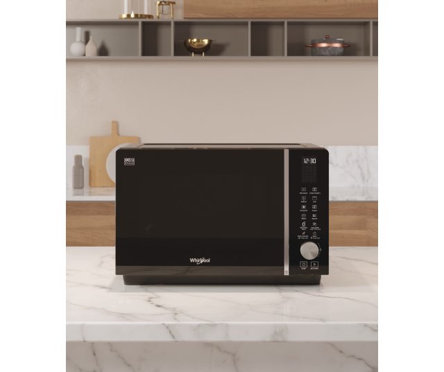 Whirlpool MWF 259 B zwarte combi-magnetron